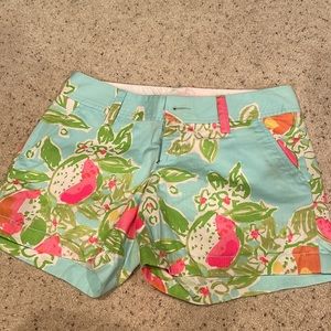 NWT Lilly Pulitzer Callahan shorts size 0.